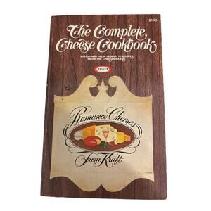 Vintage 1971 Kraft The Complete Cheese Cookbook Romance Cheeses Paperback